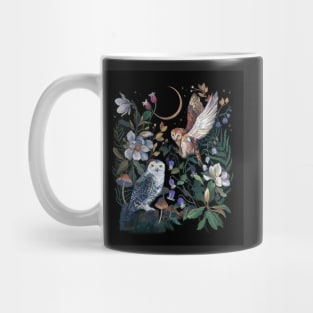 Owls night garden Mug